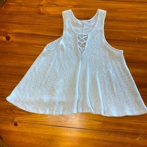 Cream colored tank top